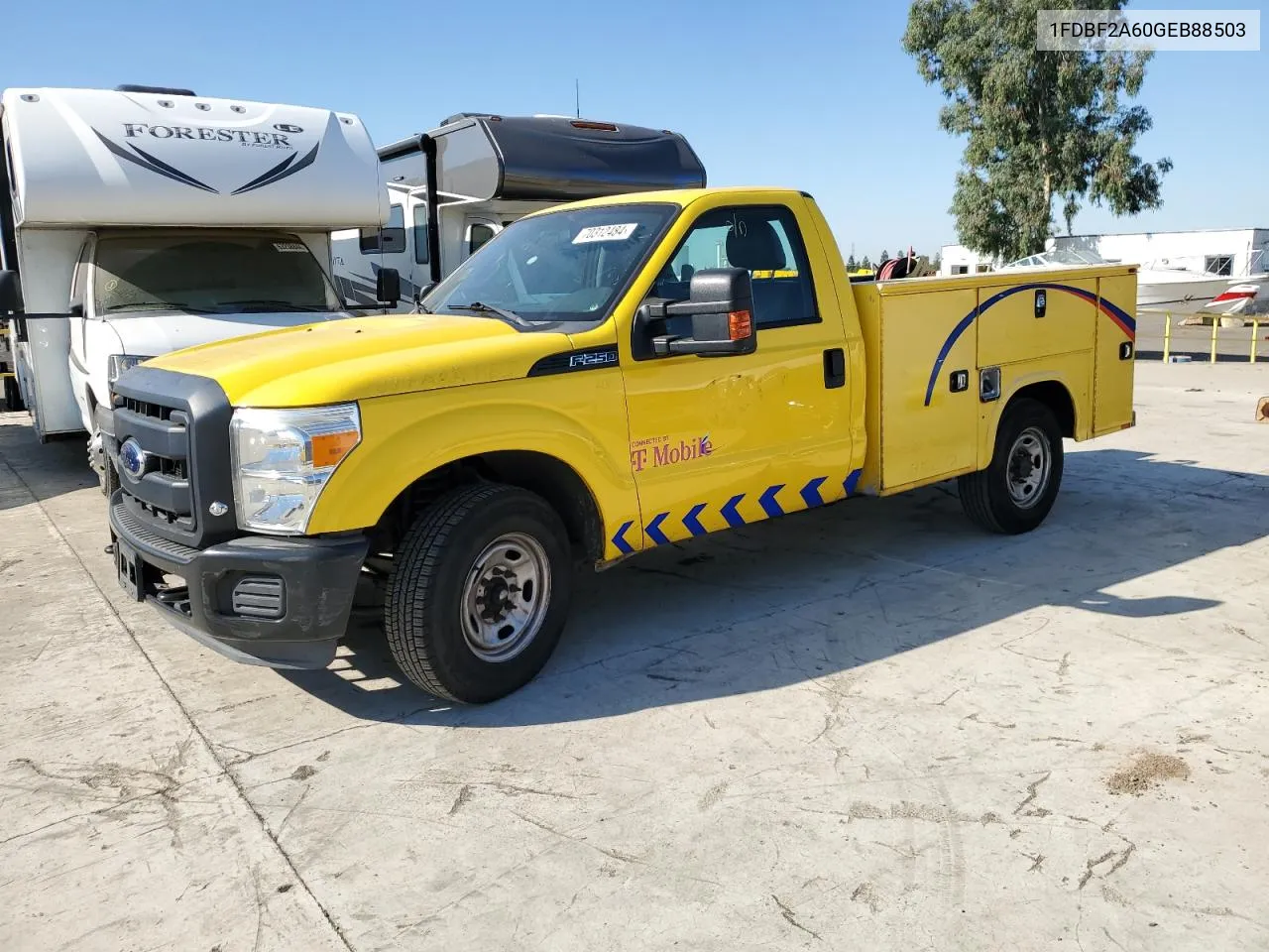 2016 Ford F250 Super Duty VIN: 1FDBF2A60GEB88503 Lot: 70312484