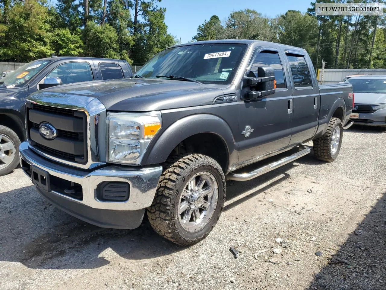 2016 Ford F250 Super Duty VIN: 1FT7W2BT5GED38023 Lot: 70611894