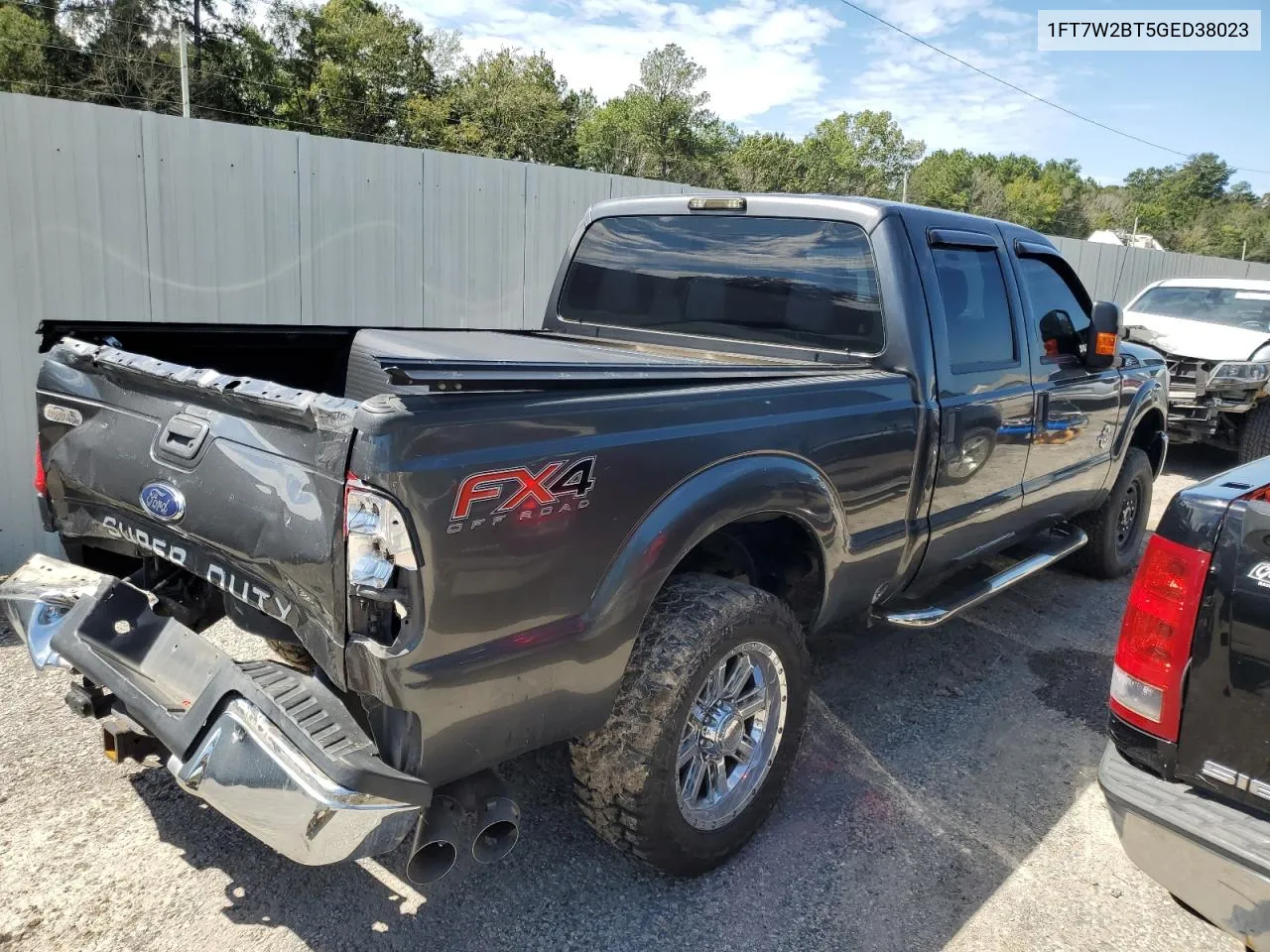 2016 Ford F250 Super Duty VIN: 1FT7W2BT5GED38023 Lot: 70611894