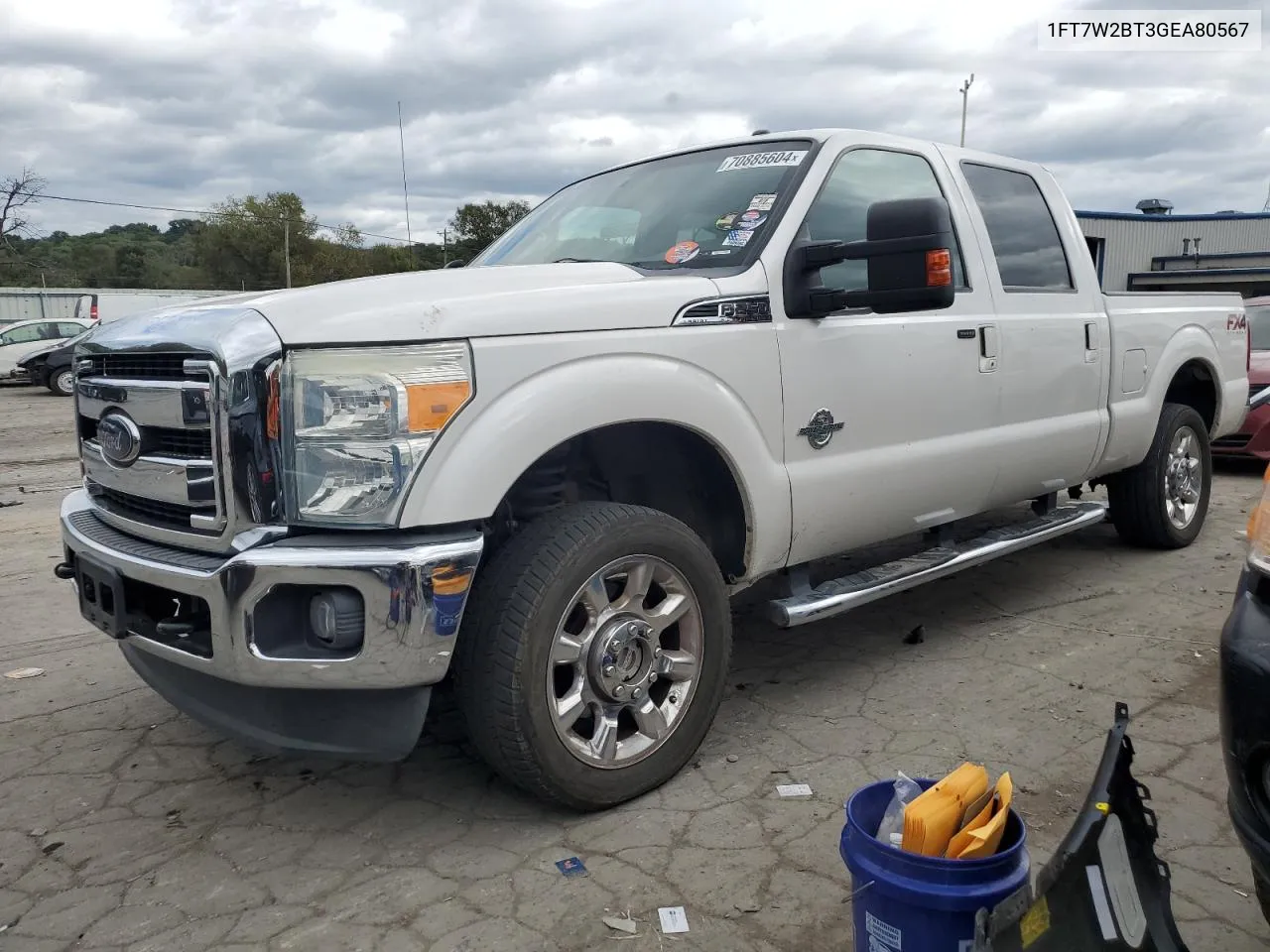 2016 Ford F250 Super Duty VIN: 1FT7W2BT3GEA80567 Lot: 70885604