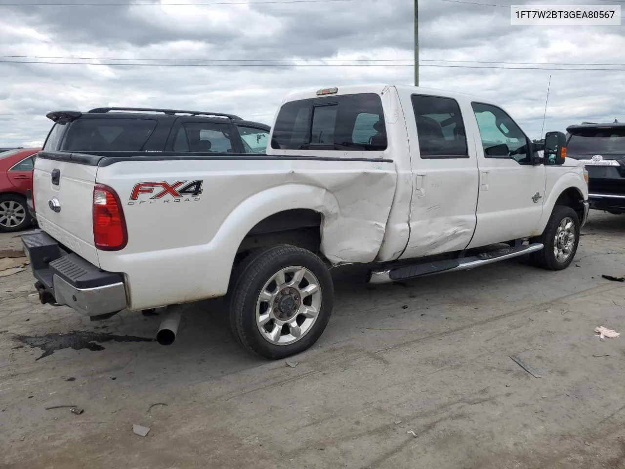 2016 Ford F250 Super Duty VIN: 1FT7W2BT3GEA80567 Lot: 70885604