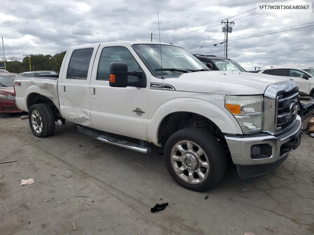 2016 Ford F250 Super Duty VIN: 1FT7W2BT3GEA80567 Lot: 70885604