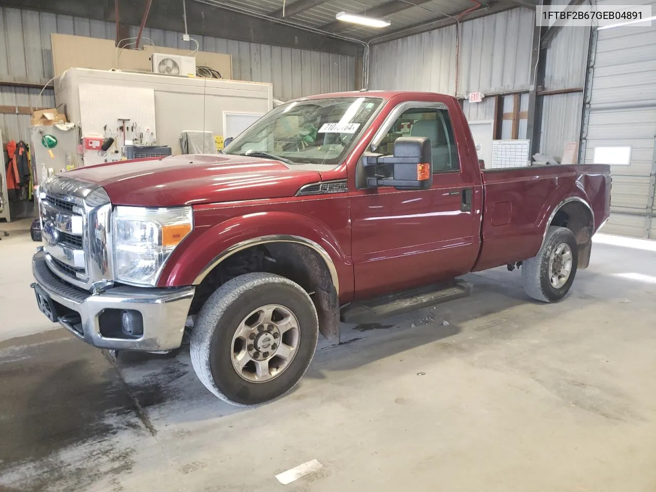 1FTBF2B67GEB04891 2016 Ford F250 Super Duty