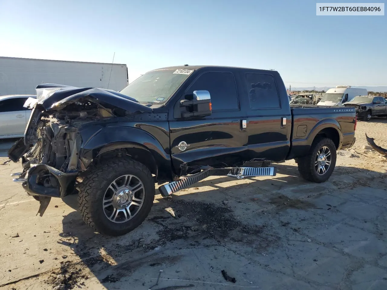 2016 Ford F250 Super Duty VIN: 1FT7W2BT6GEB84096 Lot: 72163134