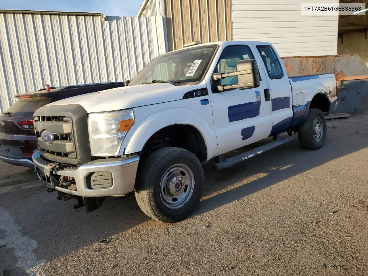 1FT7X2B61GEB35363 2016 Ford F250 Super Duty