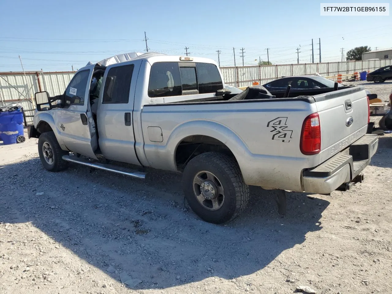 2016 Ford F250 Super Duty VIN: 1FT7W2BT1GEB96155 Lot: 72416334