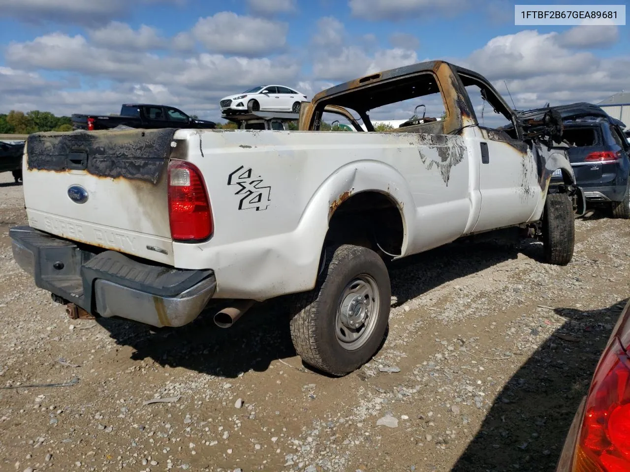 2016 Ford F250 Super Duty VIN: 1FTBF2B67GEA89681 Lot: 72718304