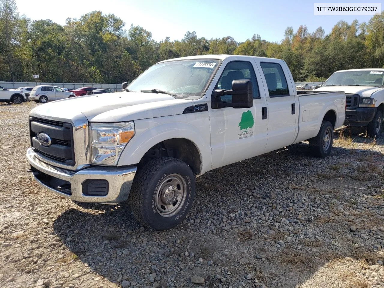 2016 Ford F250 Super Duty VIN: 1FT7W2B63GEC79337 Lot: 74719324