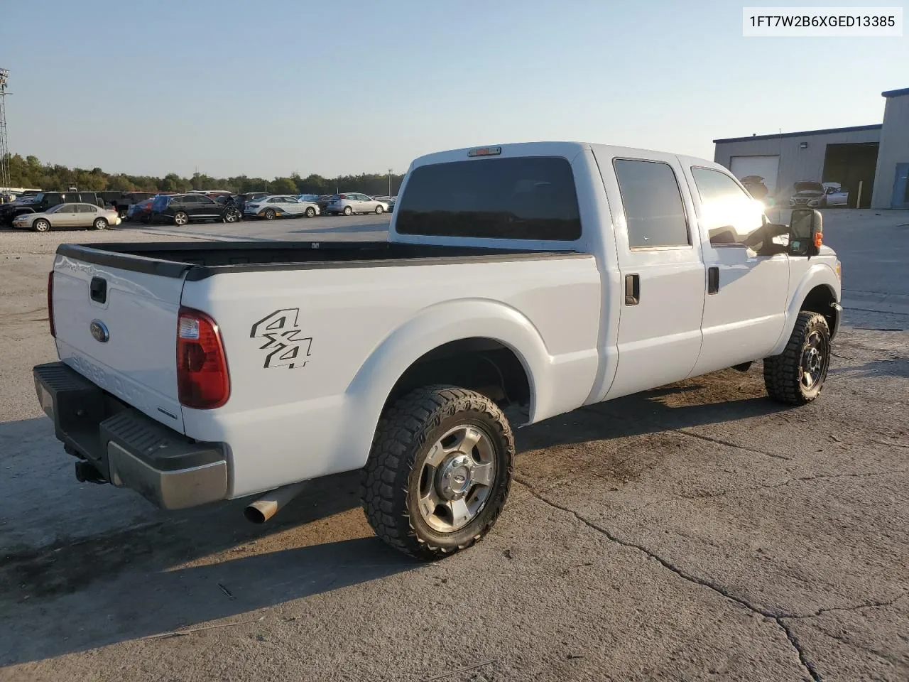 2016 Ford F250 Super Duty VIN: 1FT7W2B6XGED13385 Lot: 74768324