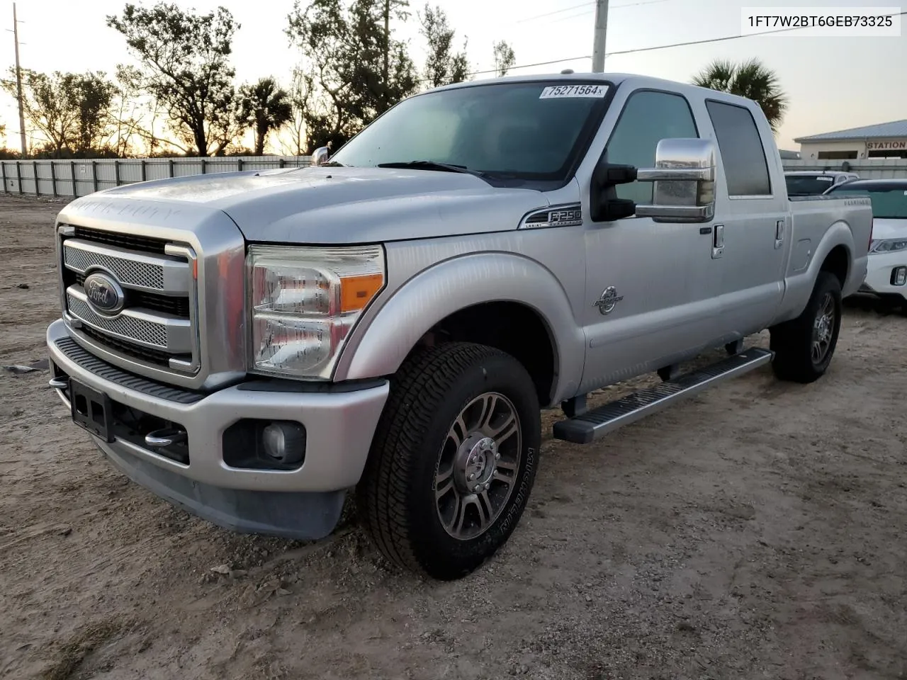 2016 Ford F250 Super Duty VIN: 1FT7W2BT6GEB73325 Lot: 75271564