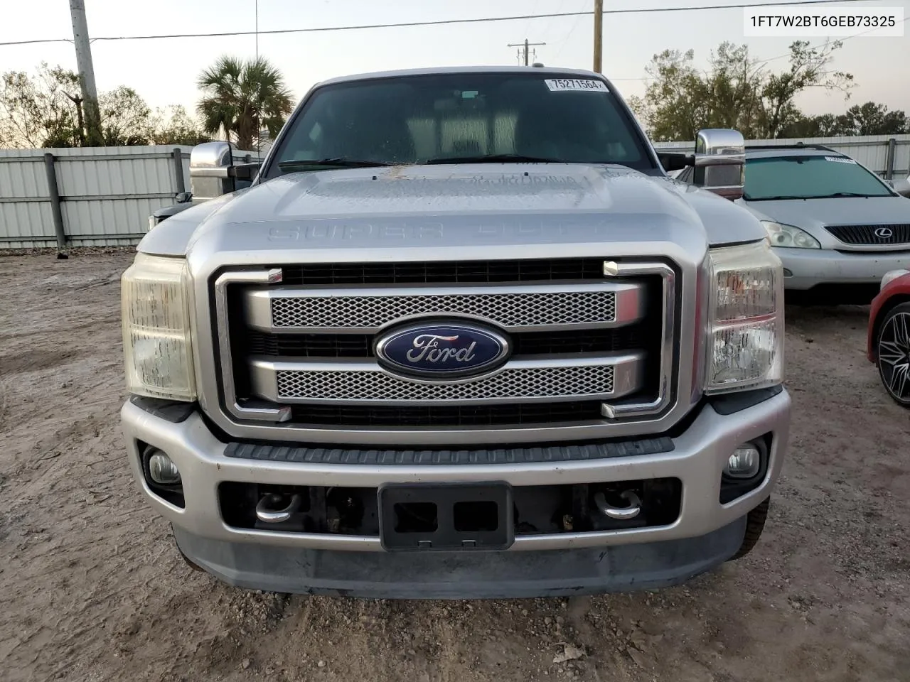 2016 Ford F250 Super Duty VIN: 1FT7W2BT6GEB73325 Lot: 75271564