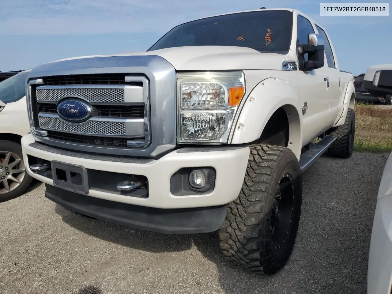 2016 Ford F250 Super Duty VIN: 1FT7W2BT2GEB48518 Lot: 75443804