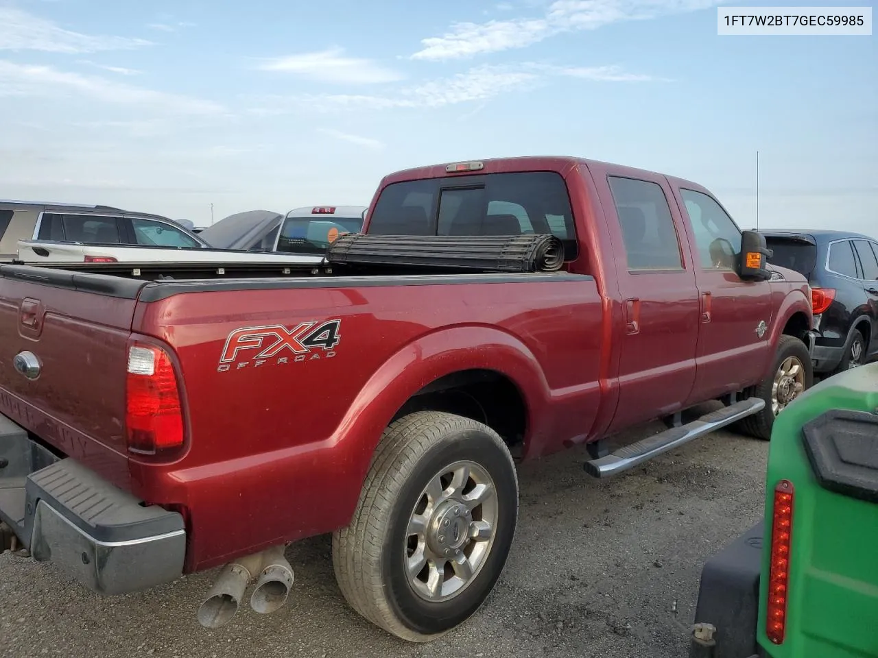 2016 Ford F250 Super Duty VIN: 1FT7W2BT7GEC59985 Lot: 76233894