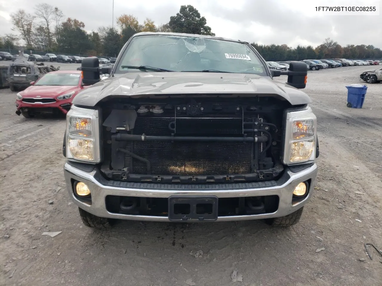 2016 Ford F250 Super Duty VIN: 1FT7W2BT1GEC08255 Lot: 76990694