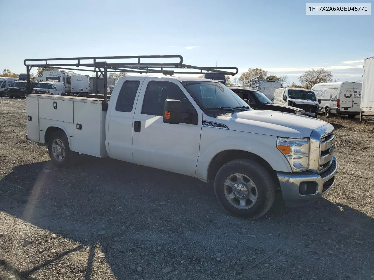 2016 Ford F250 Super Duty VIN: 1FT7X2A6XGED45770 Lot: 77328184