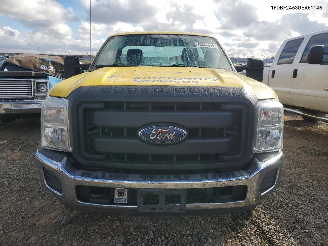 2016 Ford F250 Super Duty VIN: 1FDBF2A63GEA61146 Lot: 78601824