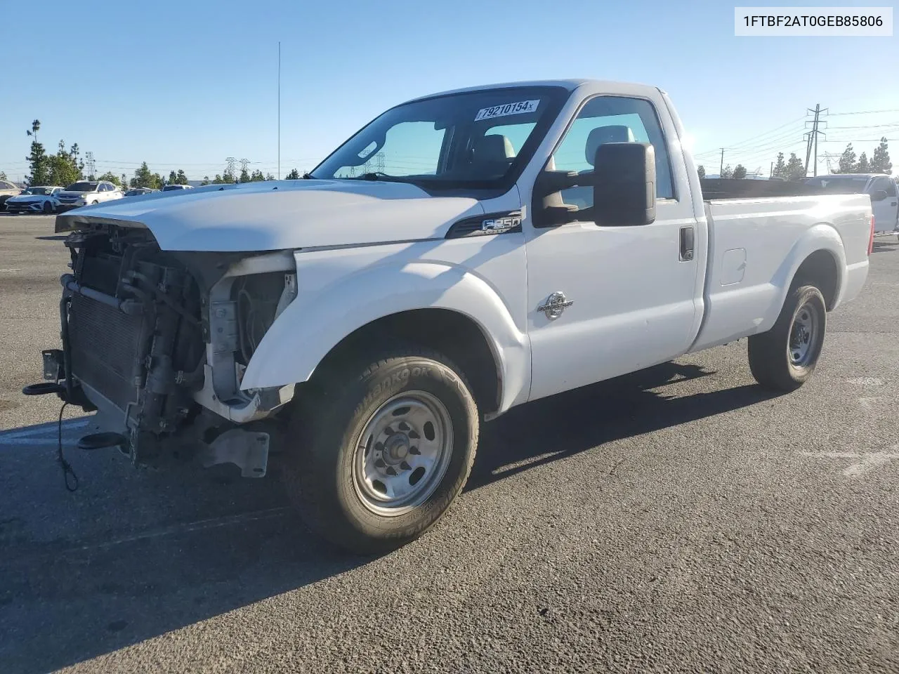 2016 Ford F250 Super Duty VIN: 1FTBF2AT0GEB85806 Lot: 79210154