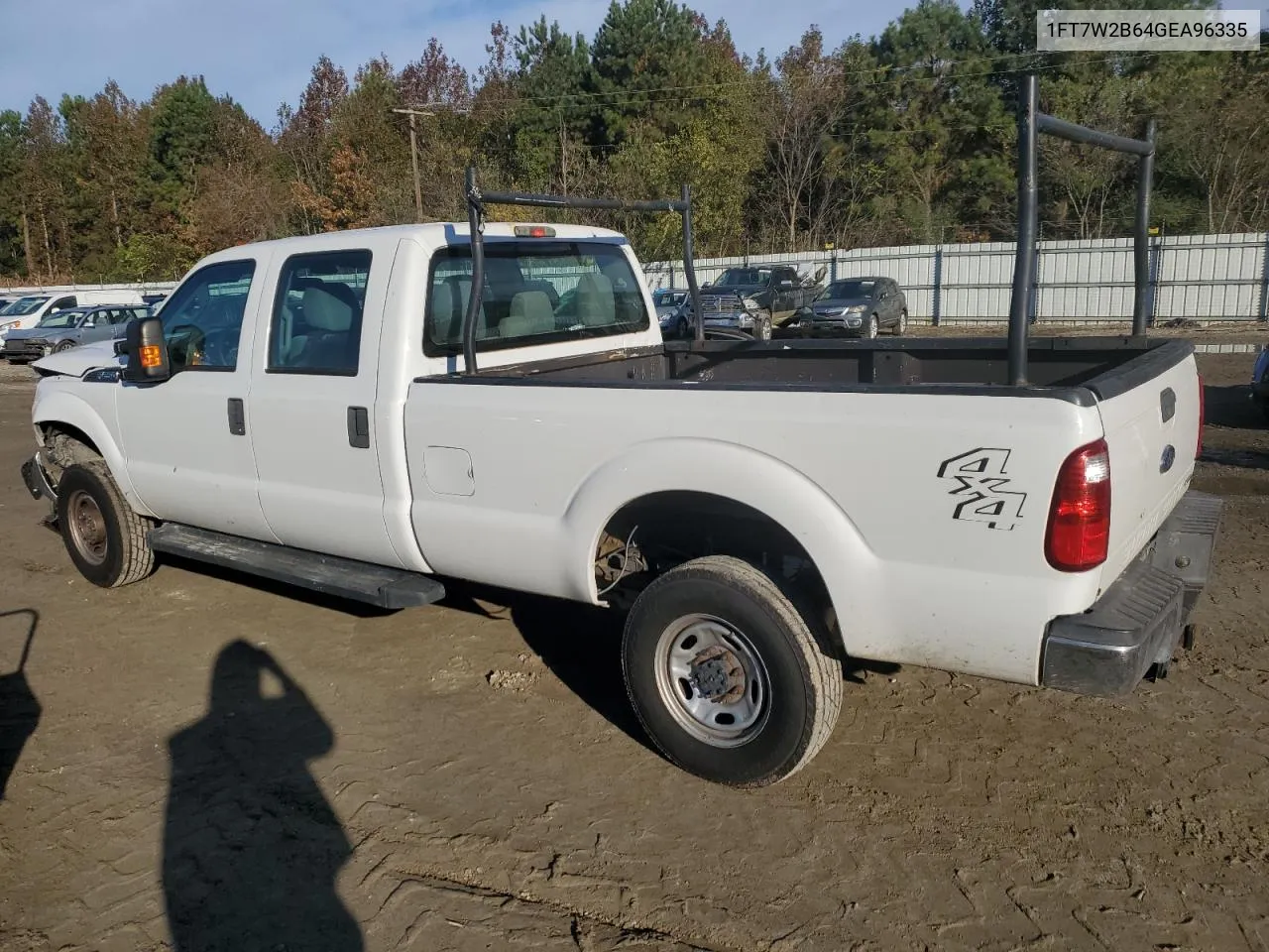 2016 Ford F250 Super Duty VIN: 1FT7W2B64GEA96335 Lot: 79537254