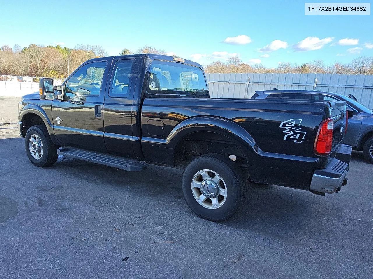 2016 Ford F250 Super Duty VIN: 1FT7X2BT4GED34882 Lot: 80123404