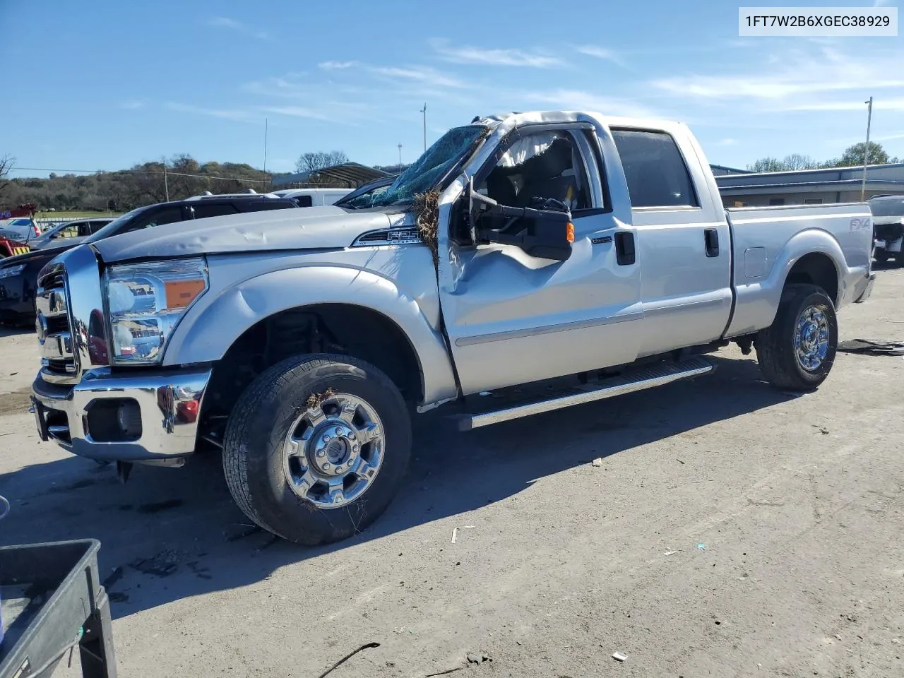 2016 Ford F250 Super Duty VIN: 1FT7W2B6XGEC38929 Lot: 80472264