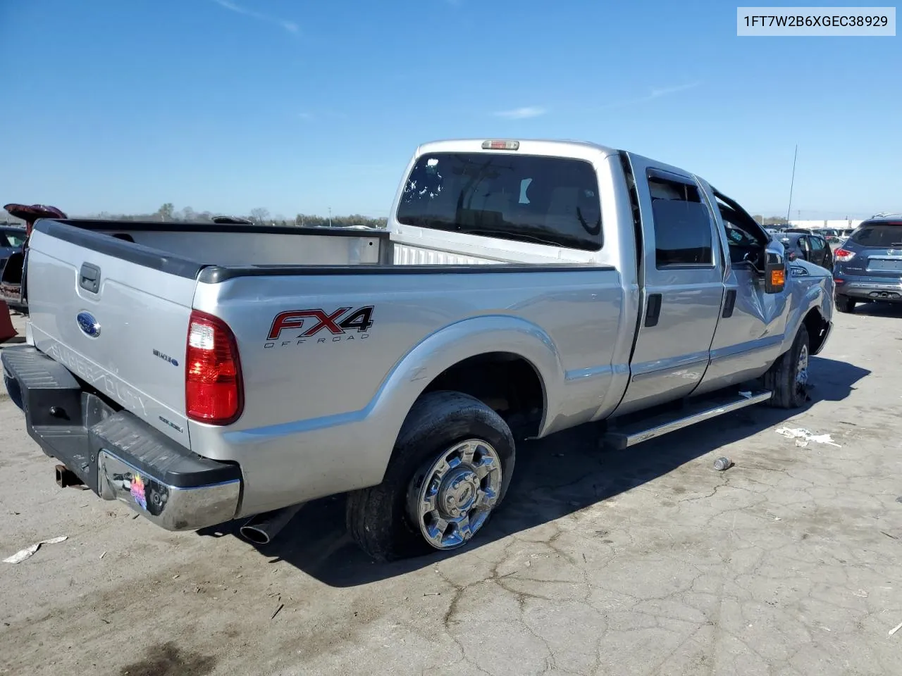 2016 Ford F250 Super Duty VIN: 1FT7W2B6XGEC38929 Lot: 80472264