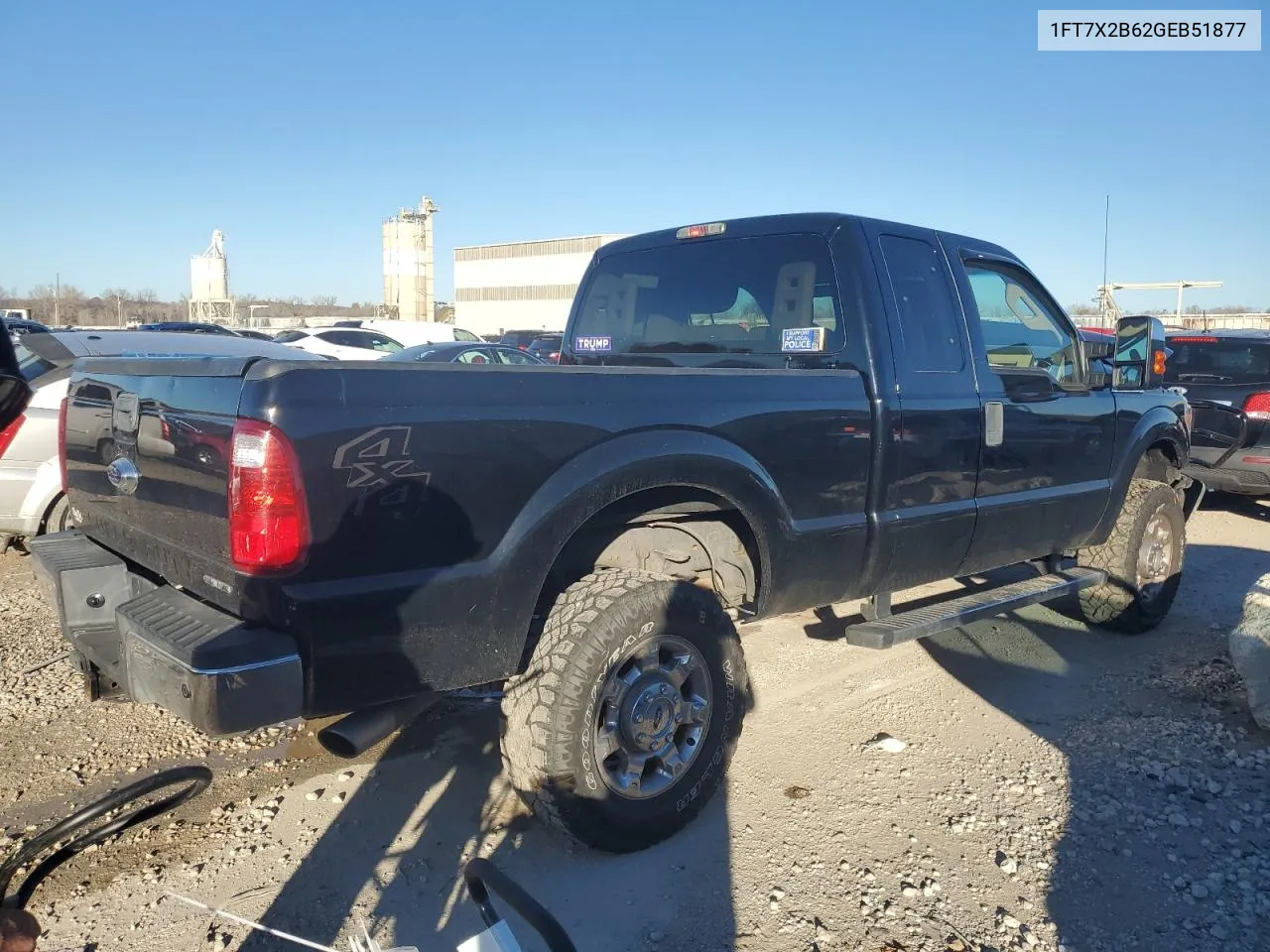 2016 Ford F250 Super Duty VIN: 1FT7X2B62GEB51877 Lot: 81107914