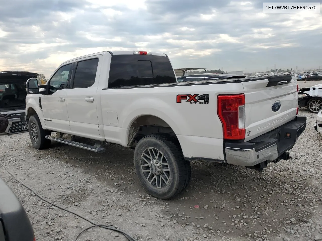 1FT7W2BT7HEE91570 2017 Ford F250 Super Duty