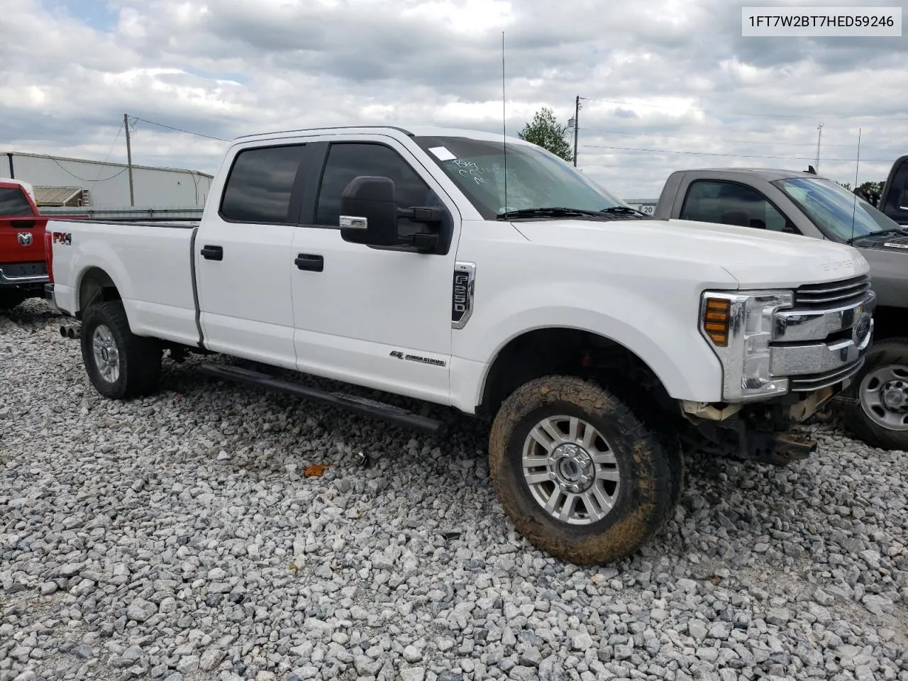 2017 Ford F250 Super Duty VIN: 1FT7W2BT7HED59246 Lot: 51729344