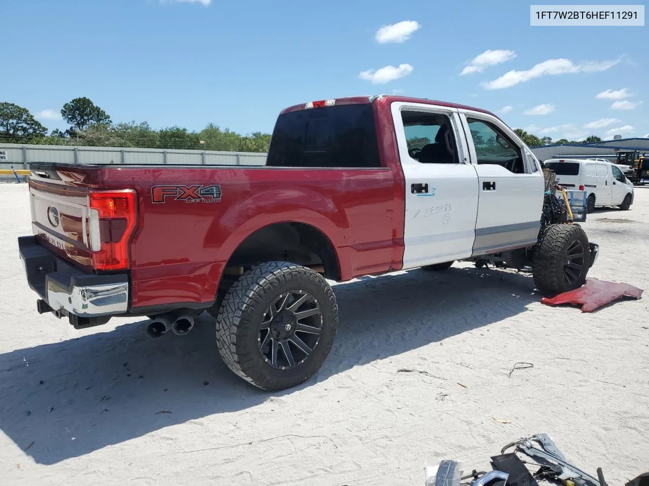 2017 Ford F250 Super Duty VIN: 1FT7W2BT6HEF11291 Lot: 52655154