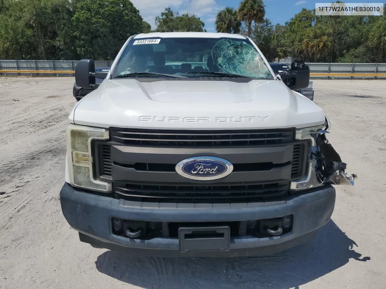 1FT7W2A61HEB30010 2017 Ford F250 Super Duty