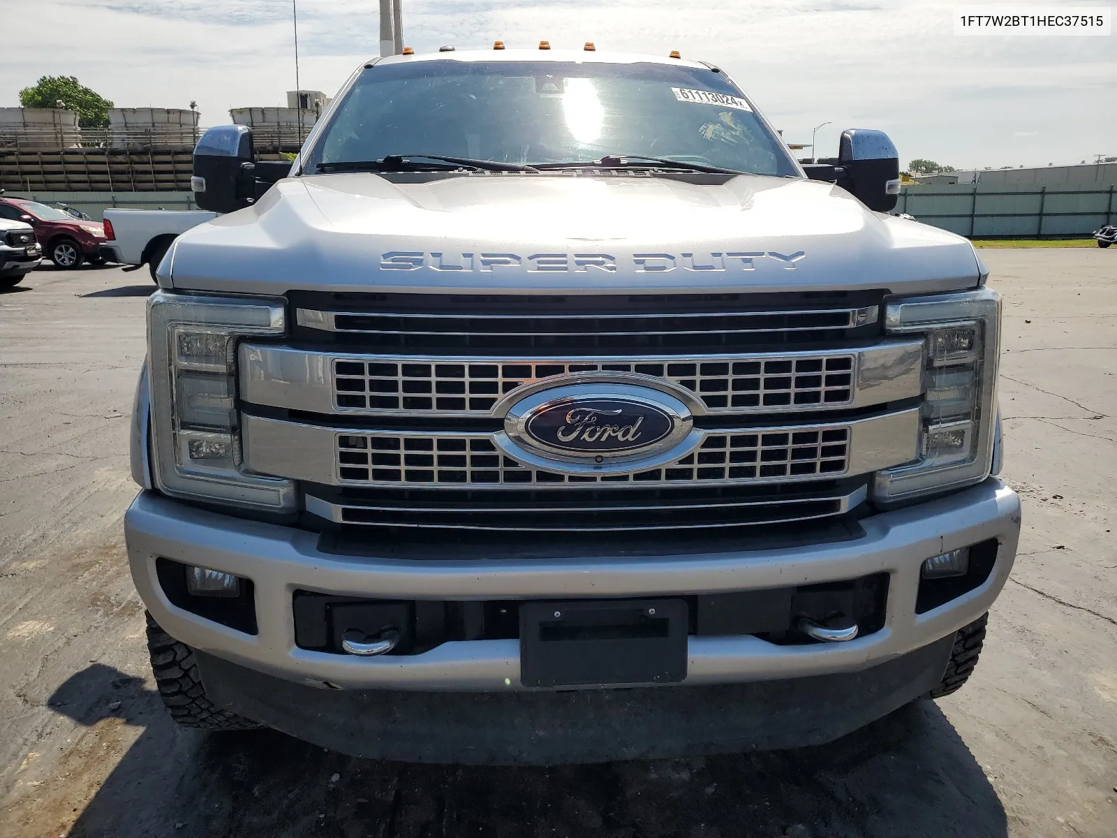 2017 Ford F250 Super Duty VIN: 1FT7W2BT1HEC37515 Lot: 61113024