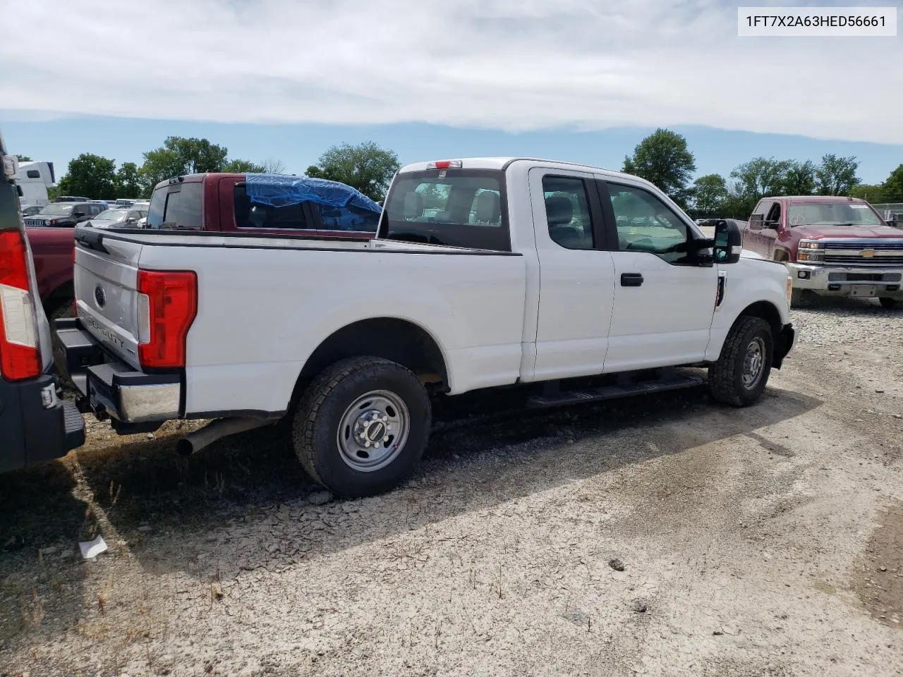 2017 Ford F250 Super Duty VIN: 1FT7X2A63HED56661 Lot: 61296324