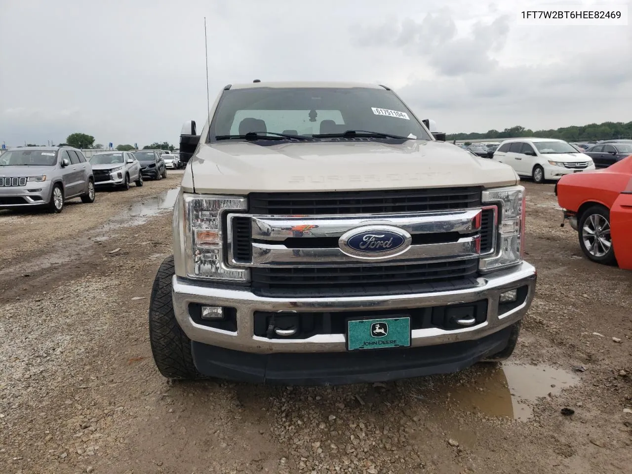 2017 Ford F250 Super Duty VIN: 1FT7W2BT6HEE82469 Lot: 61751104