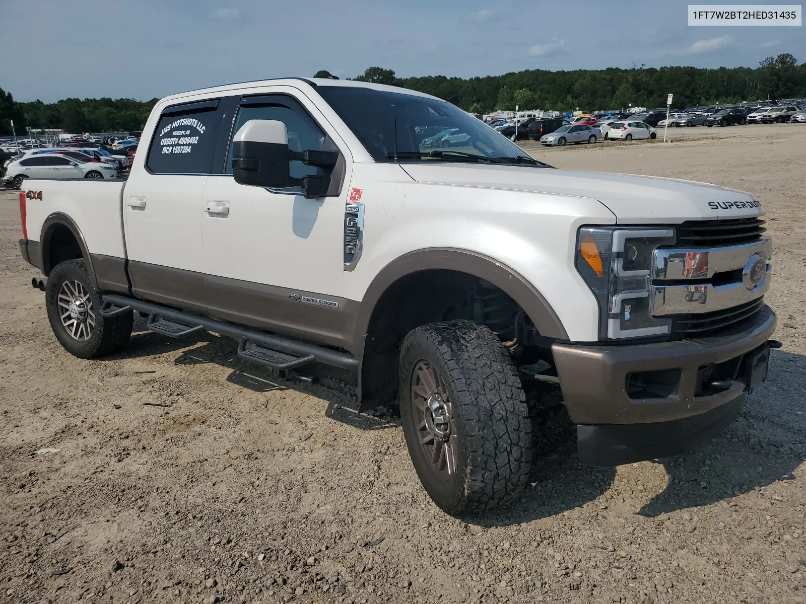 1FT7W2BT2HED31435 2017 Ford F250 Super Duty