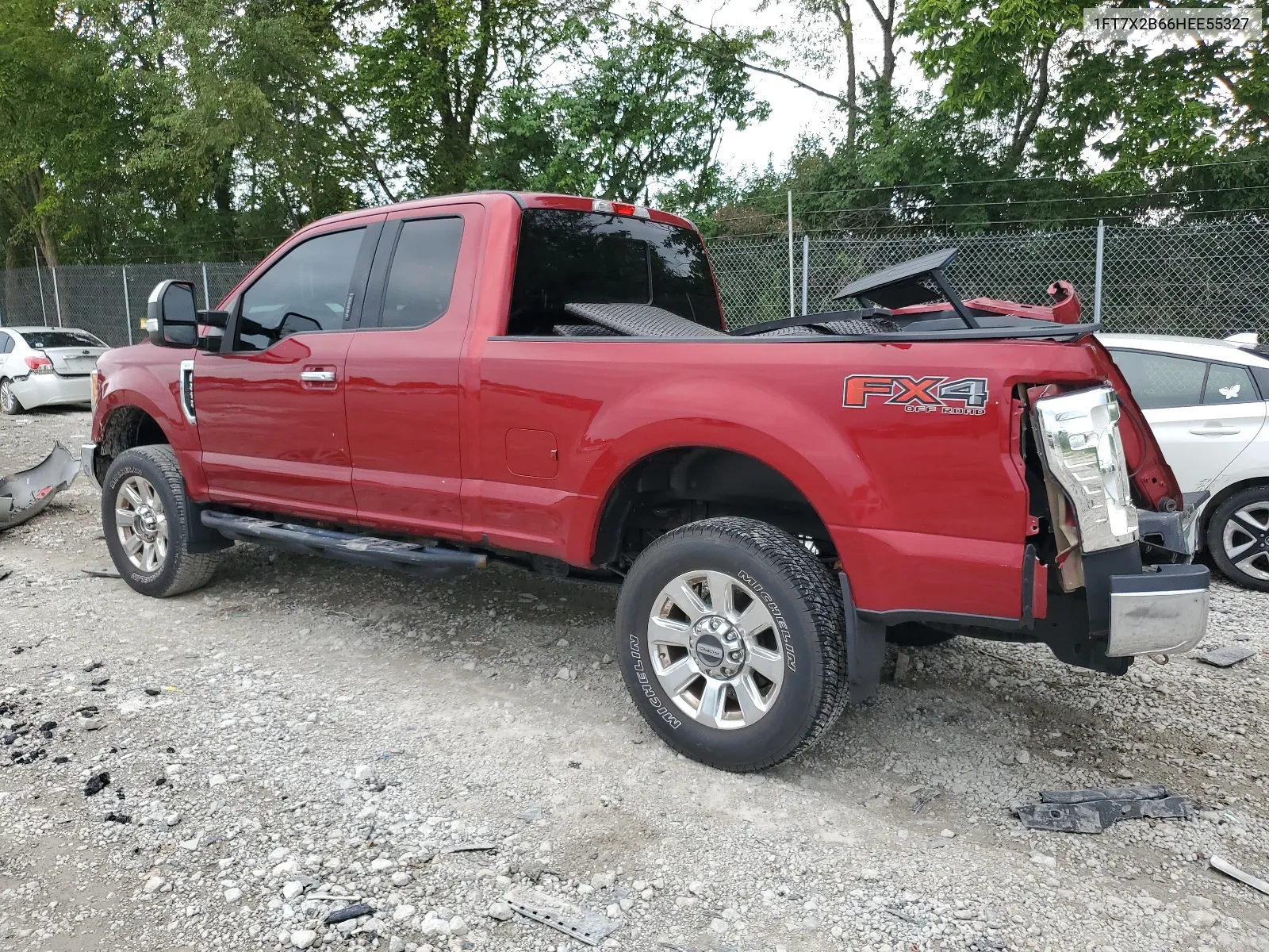 2017 Ford F250 Super Duty VIN: 1FT7X2B66HEE55327 Lot: 64960614