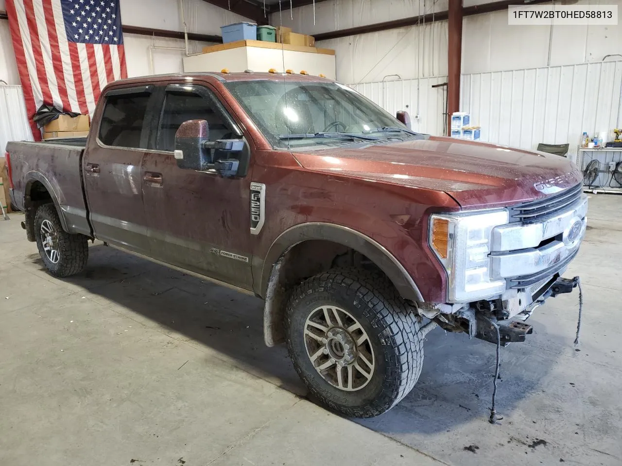 2017 Ford F250 Super Duty VIN: 1FT7W2BT0HED58813 Lot: 69374254