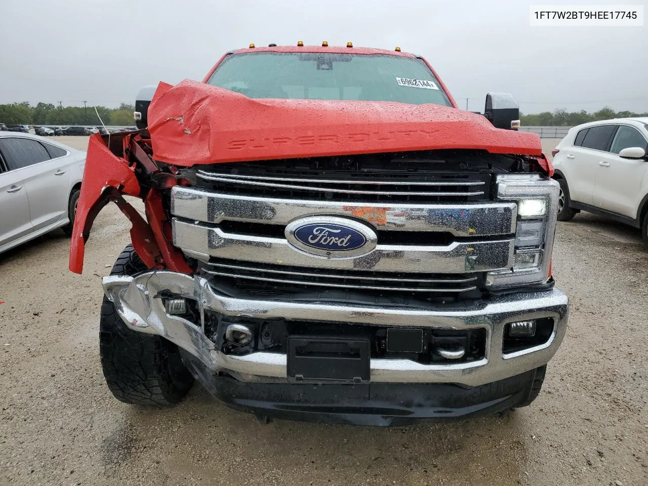 1FT7W2BT9HEE17745 2017 Ford F250 Super Duty