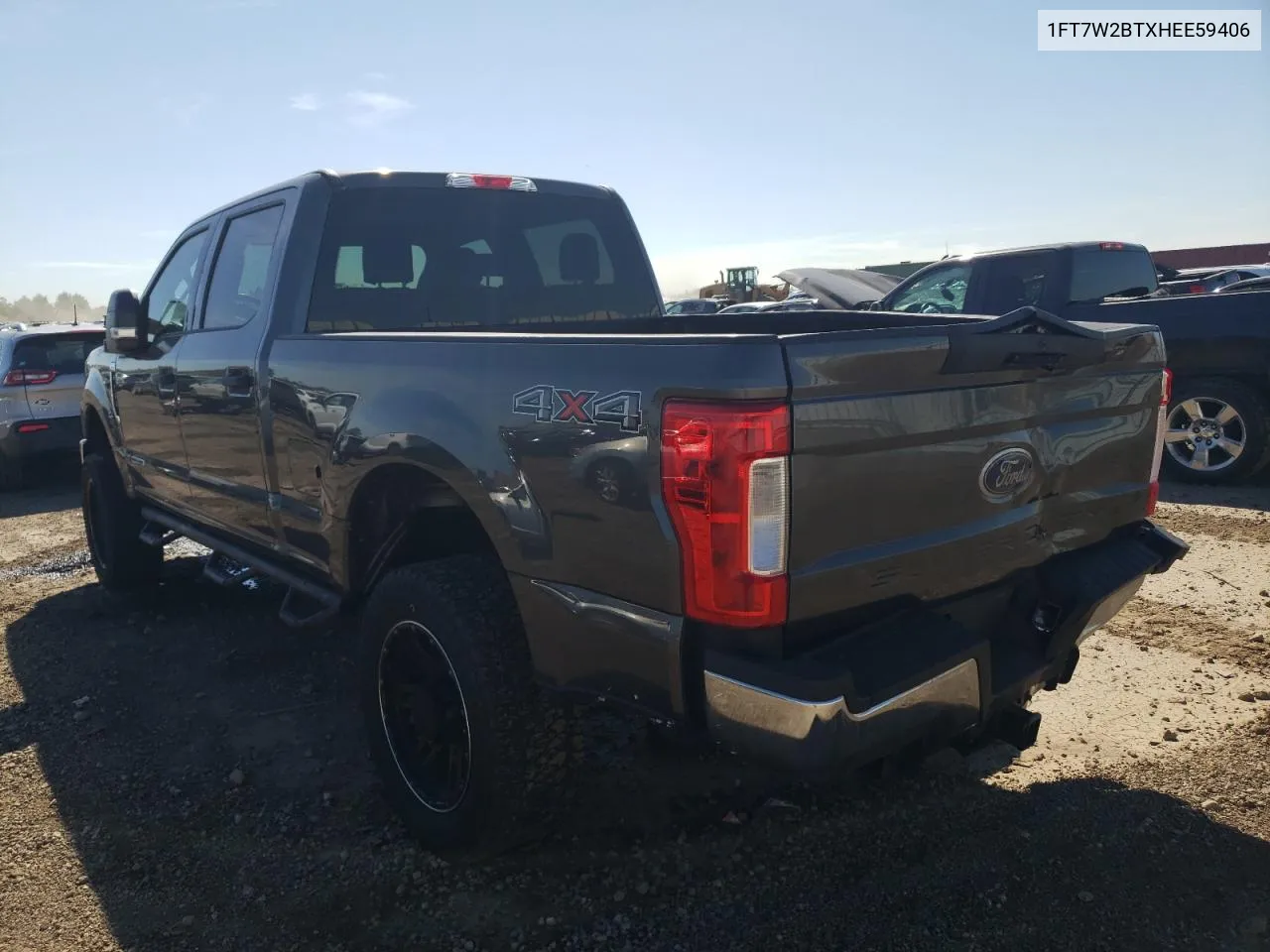 1FT7W2BTXHEE59406 2017 Ford F250 Super Duty