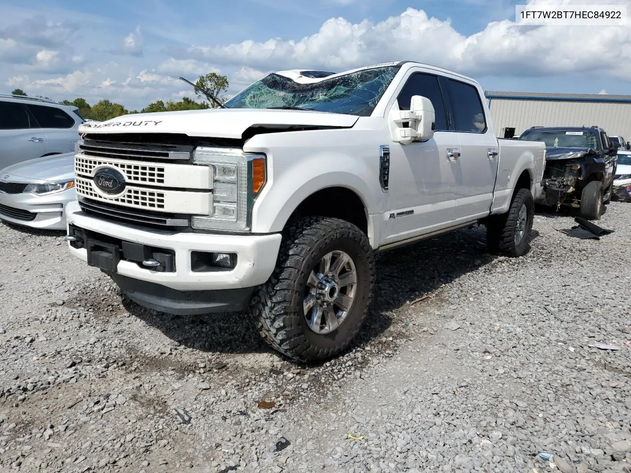 2017 Ford F250 Super Duty VIN: 1FT7W2BT7HEC84922 Lot: 69956524