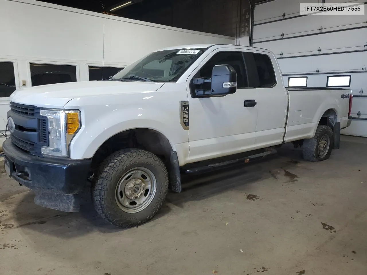 2017 Ford F250 Super Duty VIN: 1FT7X2B60HED17556 Lot: 70064774