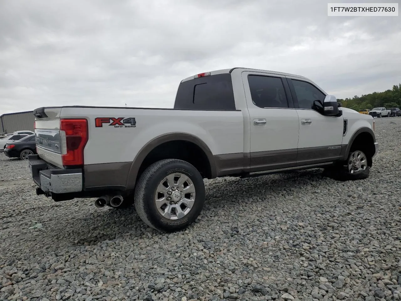 2017 Ford F250 Super Duty VIN: 1FT7W2BTXHED77630 Lot: 70096234