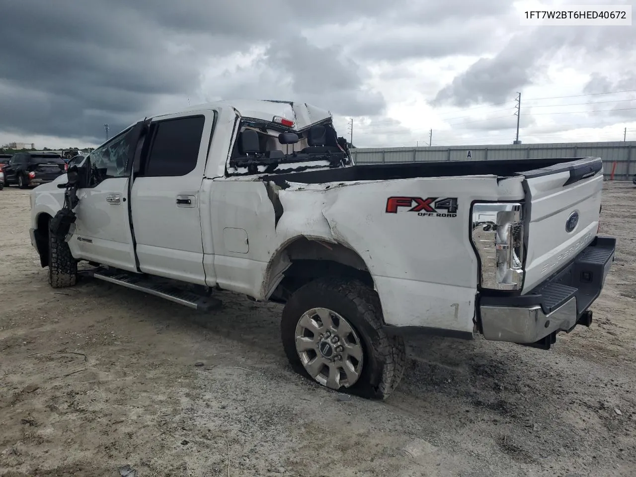 2017 Ford F250 Super Duty VIN: 1FT7W2BT6HED40672 Lot: 70150684