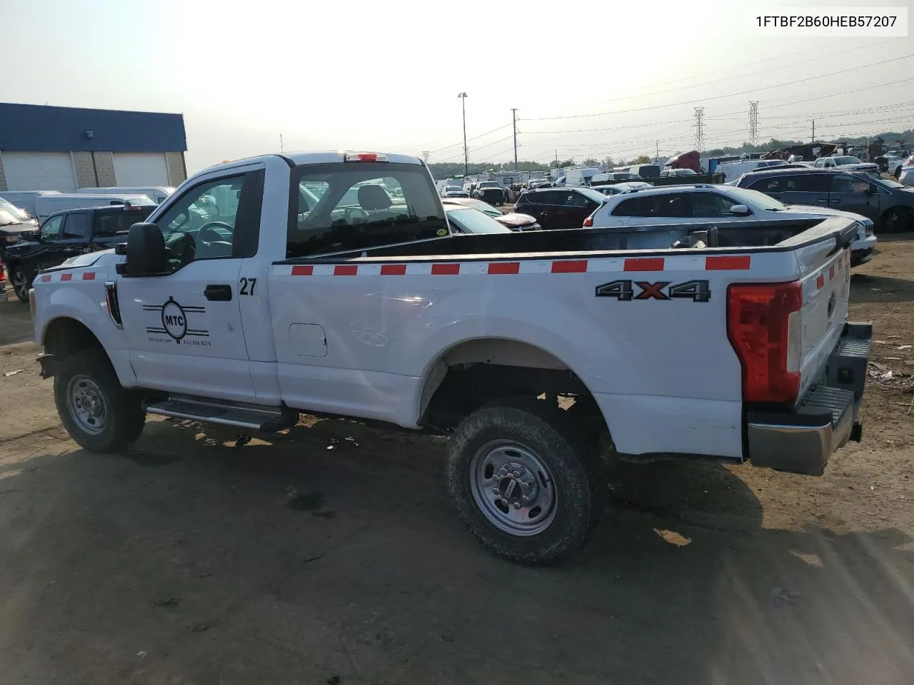 1FTBF2B60HEB57207 2017 Ford F250 Super Duty