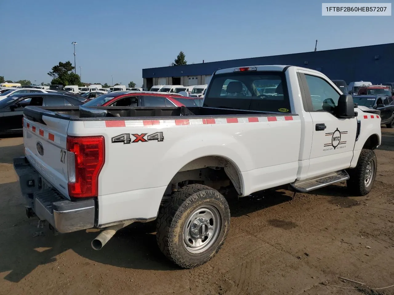 1FTBF2B60HEB57207 2017 Ford F250 Super Duty