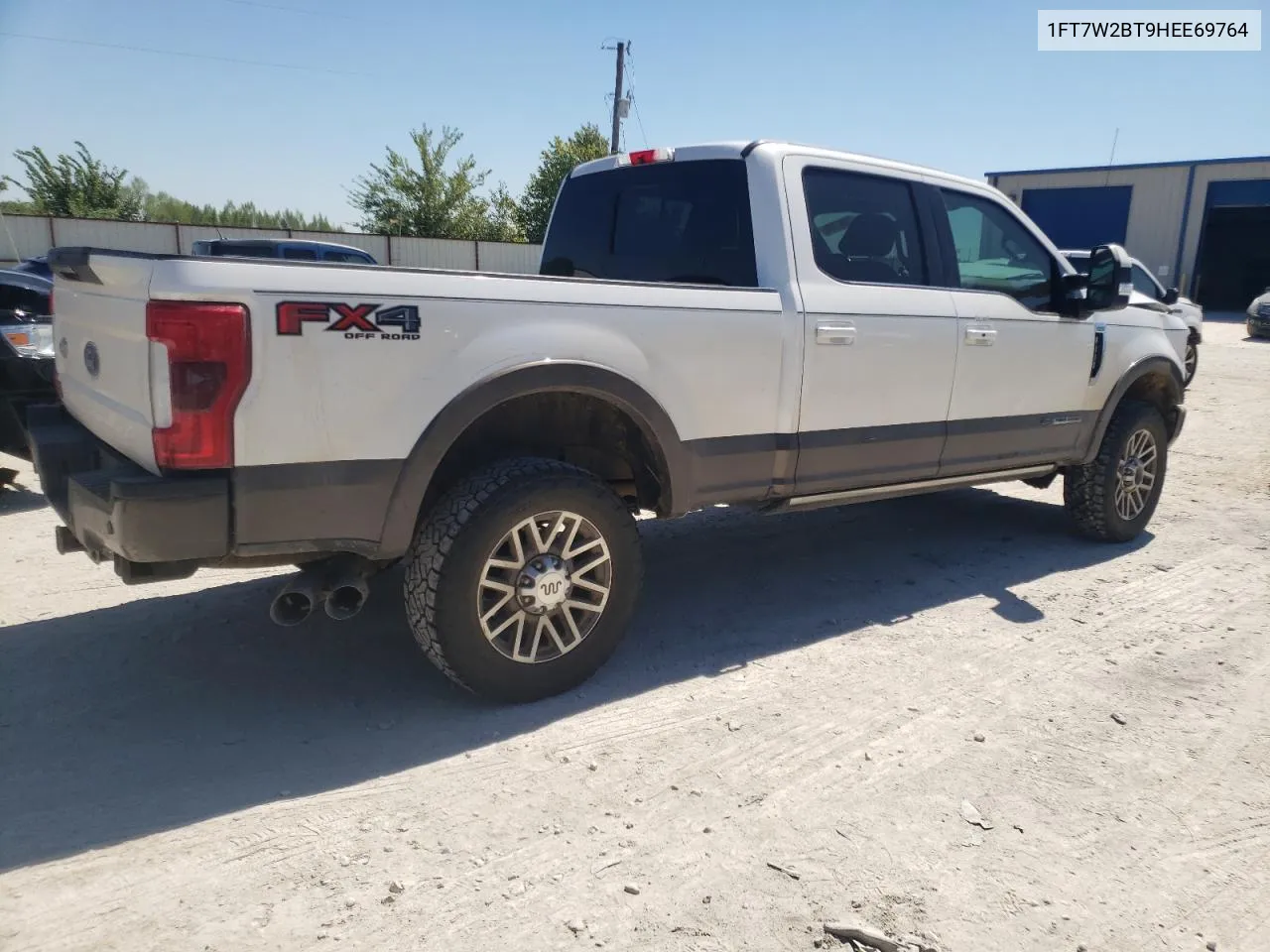 2017 Ford F250 Super Duty VIN: 1FT7W2BT9HEE69764 Lot: 71067054