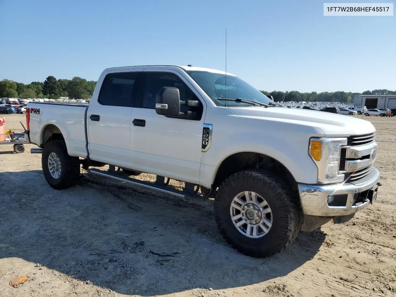 1FT7W2B68HEF45517 2017 Ford F250 Super Duty