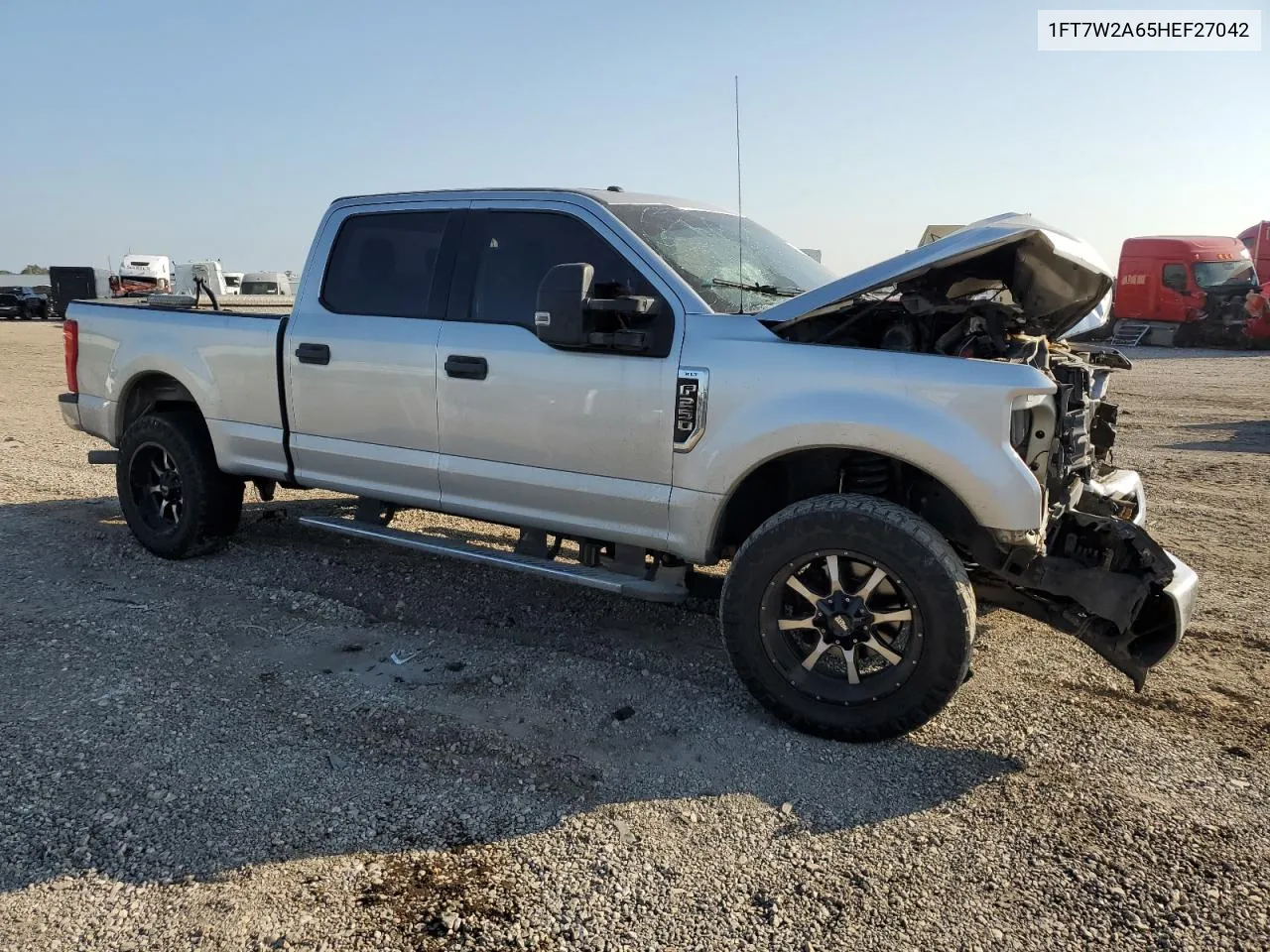 2017 Ford F250 Super Duty VIN: 1FT7W2A65HEF27042 Lot: 71758324