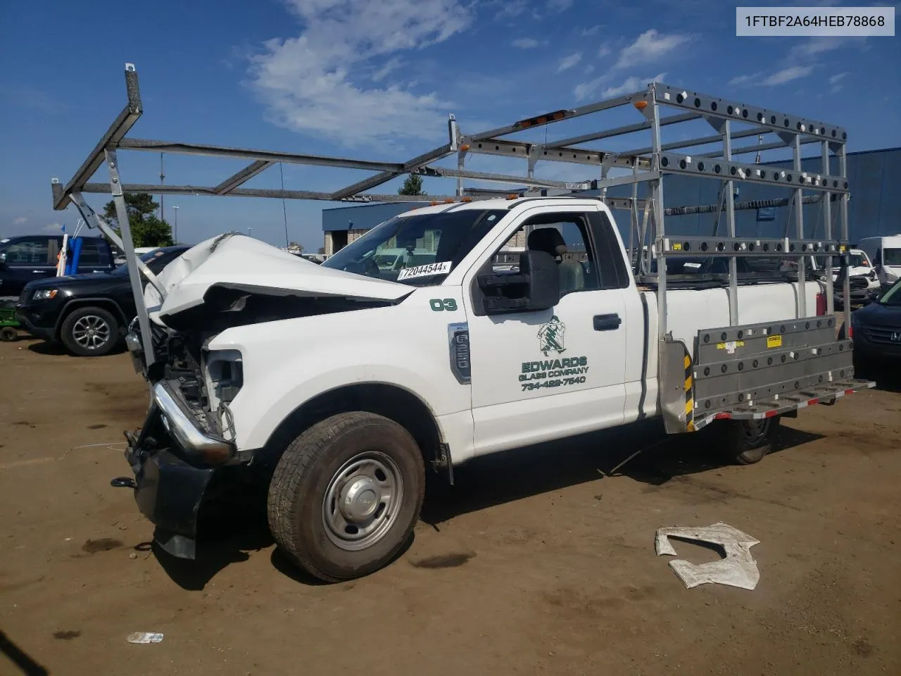 2017 Ford F250 Super Duty VIN: 1FTBF2A64HEB78868 Lot: 72044544