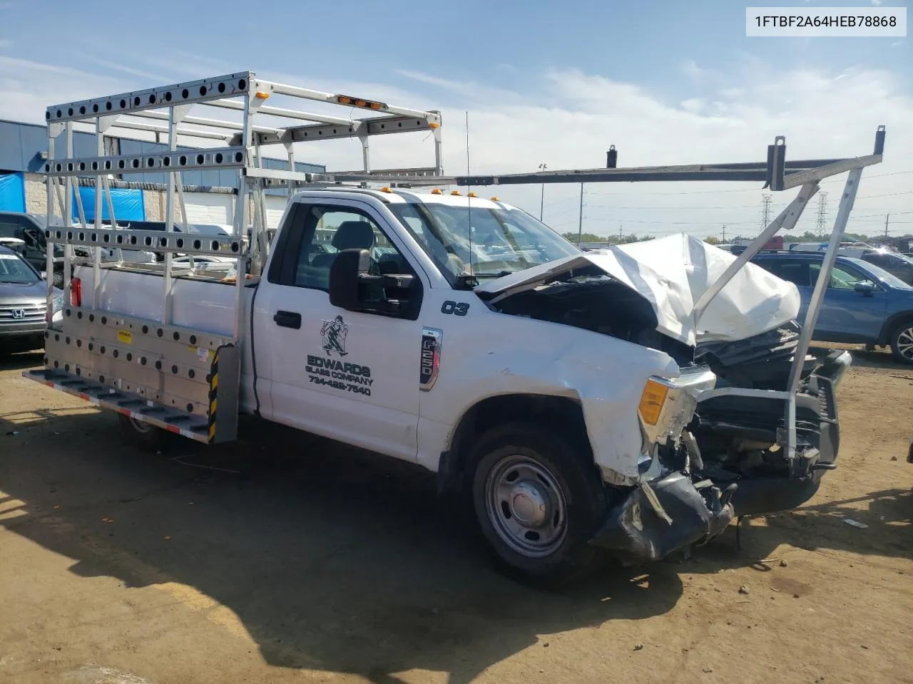 2017 Ford F250 Super Duty VIN: 1FTBF2A64HEB78868 Lot: 72044544