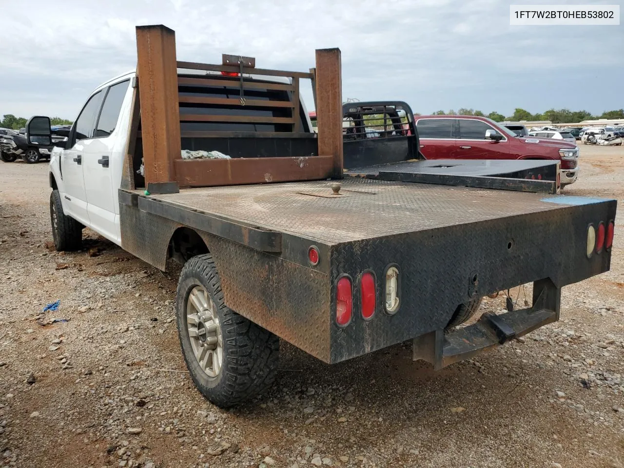 2017 Ford F250 Super Duty VIN: 1FT7W2BT0HEB53802 Lot: 72230794